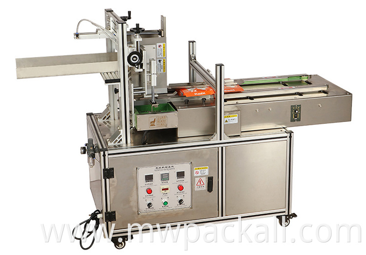 Newly Snack Biscuits Carton Box Gluing Machine Carton Sealing Machine With fast delivery